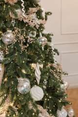 christmas tree with decorations