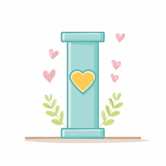 vector illustration of a hourglass
