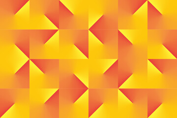 Gradient Isometric Abstract Pattern Background