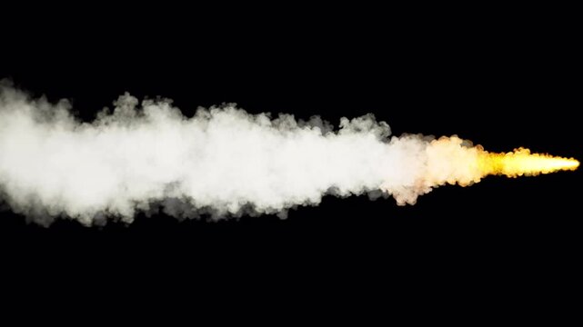Missile MIM-104 Jetfire On Alpha Loop