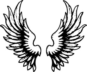 Fototapeta premium Angelic Flight