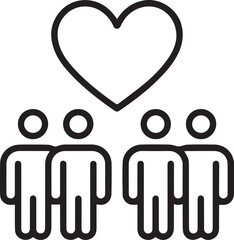 Teamwork and Love Unite People Together, Cultivating Relationships and Building Trust, a Symbol of Connection and Community, Fostering Unity and Harmony