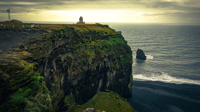 Dyrhólaey Lighthouse Iceland