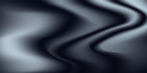 Dark blue gray white and black grainy background with abstract wave and noisy texture perfect for banner header or cover design,copy space