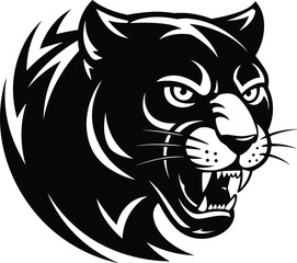 Fototapeta premium fierce panther svg