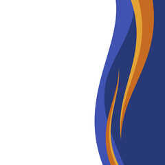 Modern Waves Border Background