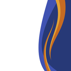 Modern Waves Border Background