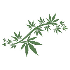 Cannabis logo icon design