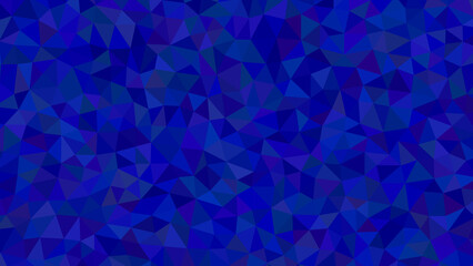 A deep blue sea of polygonal shapes, creating a calming and sophisticated abstract pattern with a sense of depth and visual intrigue
