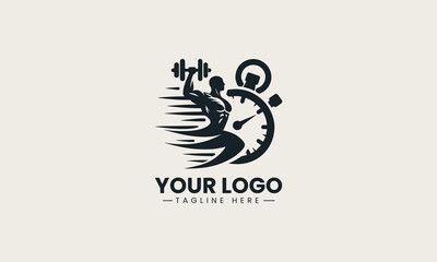 Fitness Time vector logo