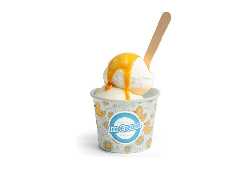 Ice Cream Cup Mockup 14