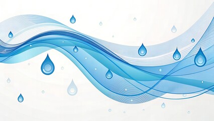 Eco-Friendly Water Day Concept Background