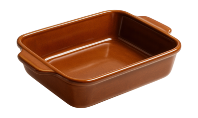Large ceramic lasagna pan, ideal for making layered dishes for family gatherings.