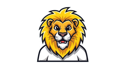 Cartoon Lion Illustration