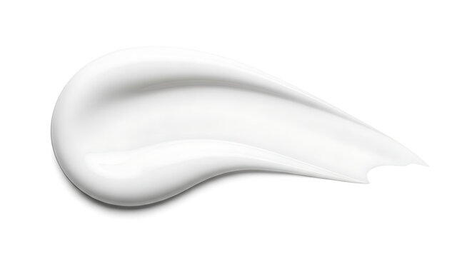 Creamy White Swirl A Smooth, Elegant Stroke for Skincare and Cosmetic Designs