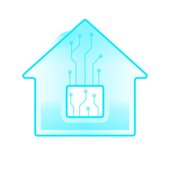 Smart Home Technology Concept