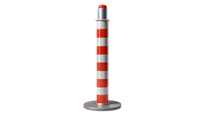 traffic cone isolated on white