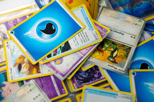 collecting Pokemon Trading Card Game, collectible card TCG, collecting hobby, Pokemon Fan Culture, Frankfurt - November, 18, 2024