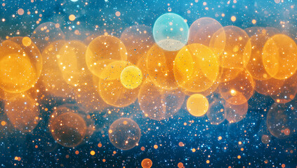 Sfondi con aloni ed effetti di luci colorate