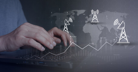 Software systems for connecting to big data networks can process and analyze graph growth efficiently and accurately. Global social media systems, access to insights for research and business.