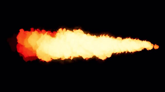 Missile R-77 Fire On Alpha Loop