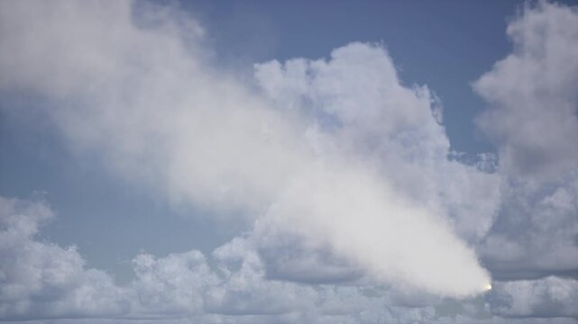 Missile S-5 In The Sky