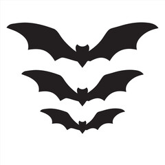 bat icon Halloween bat vector