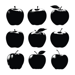 apple silhouette