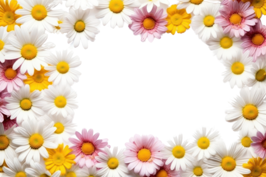 PNG Daisy backgrounds pattern flower.