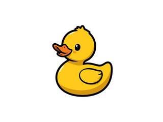 Cute Duck Cartoon Design Very Cool
