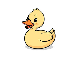 Cute Duck Cartoon Design Very Cool