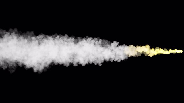 Missile S-5 Jetfire On Alpha Loop