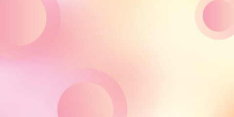 abstract background.modern.minimalist.pink and yellow gradations.circle effect.memphis.trendy .eps 10