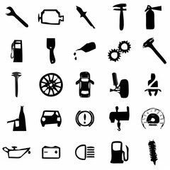 Car Symbols & Icons Collectio...