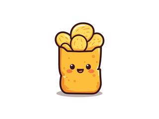 Cute Potato Chip Design Very Cool