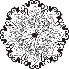 vector floral ornament