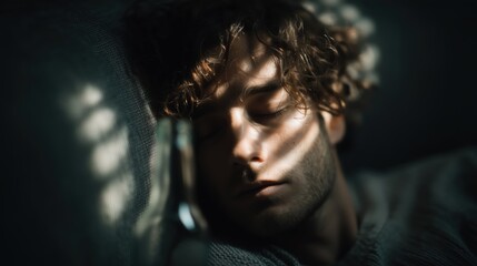 Capturing a moment of tranquility in a softly lit room during a peaceful afternoon