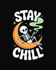 Vintage grunge vector illustration of a skull and crossbones symbol for a Halloween party poster design