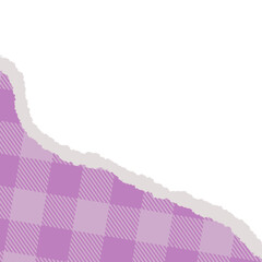 Purple Gingham Distressed Texture Background