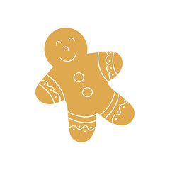 Christmas icon. Design for postcards, flyers, banners