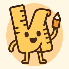 Cleaning ghost with broom and dustpan friendly service halloween icon