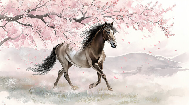 桜と馬」の写真素材 | 9,063件の無料イラスト画像 | Adobe Stock