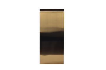 Reflective Gold Foil Product Pouch Isolated