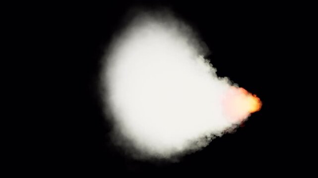 Missile SM-3 Smoke On Alpha Loop