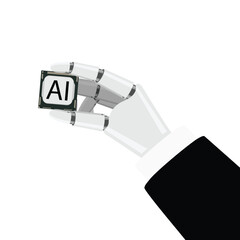 We are hiring. Join our team. Businessman hand holding a red "Vacant" sign