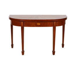 Elegant Demilune Console Table | Classic Wood Furniture