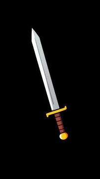 cartoon sword