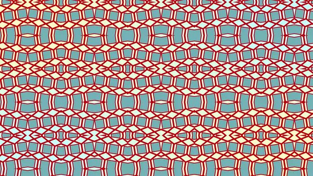 Seamless geometric knitted textile pattern set for retro fashion design and pink fabric wallpaper decoration and background