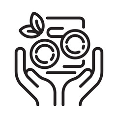 Hands holding skincare products and leaves symbolizing natural beauty