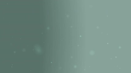 Calm green tone background with floating soft glow particles perfect for elegant invitations global holiday promotions branding posters digital ads and luxury visuals